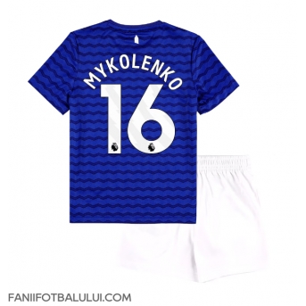 Everton Vitaliy Mykolenko #16 Echipament de Fotbal Replică 2025-26 Copii Acasa (+ Șorturi)